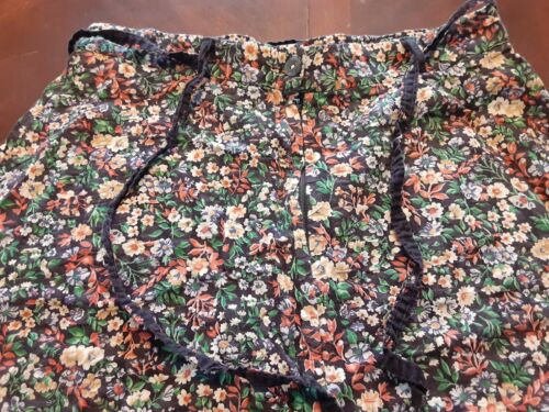 Vintage 1960s Floral Tattoo Of California Cotton Skirt See Measurements - Fresh Stock Dated October 2025