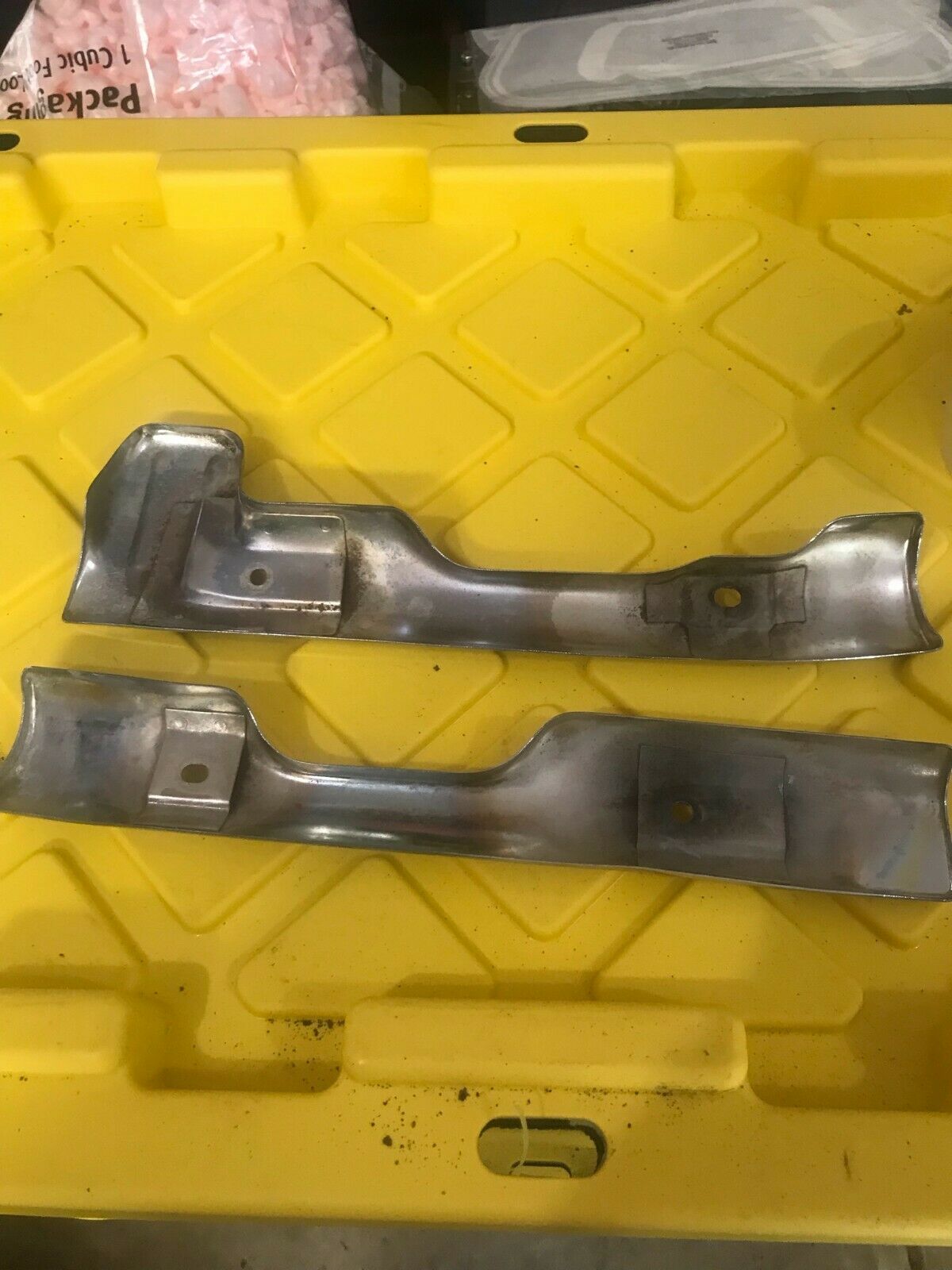 Honda GL500 Boot Guards/Exhaust Shields - Rechromed - Fresh Stock Dated October 2025