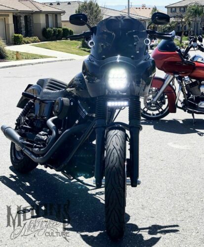 Moons MC Fly Eye Moonmaker 5.75 LED Headlight Lens Harley Dyna Sportster FXR FX - Fresh Stock Dated October 2025