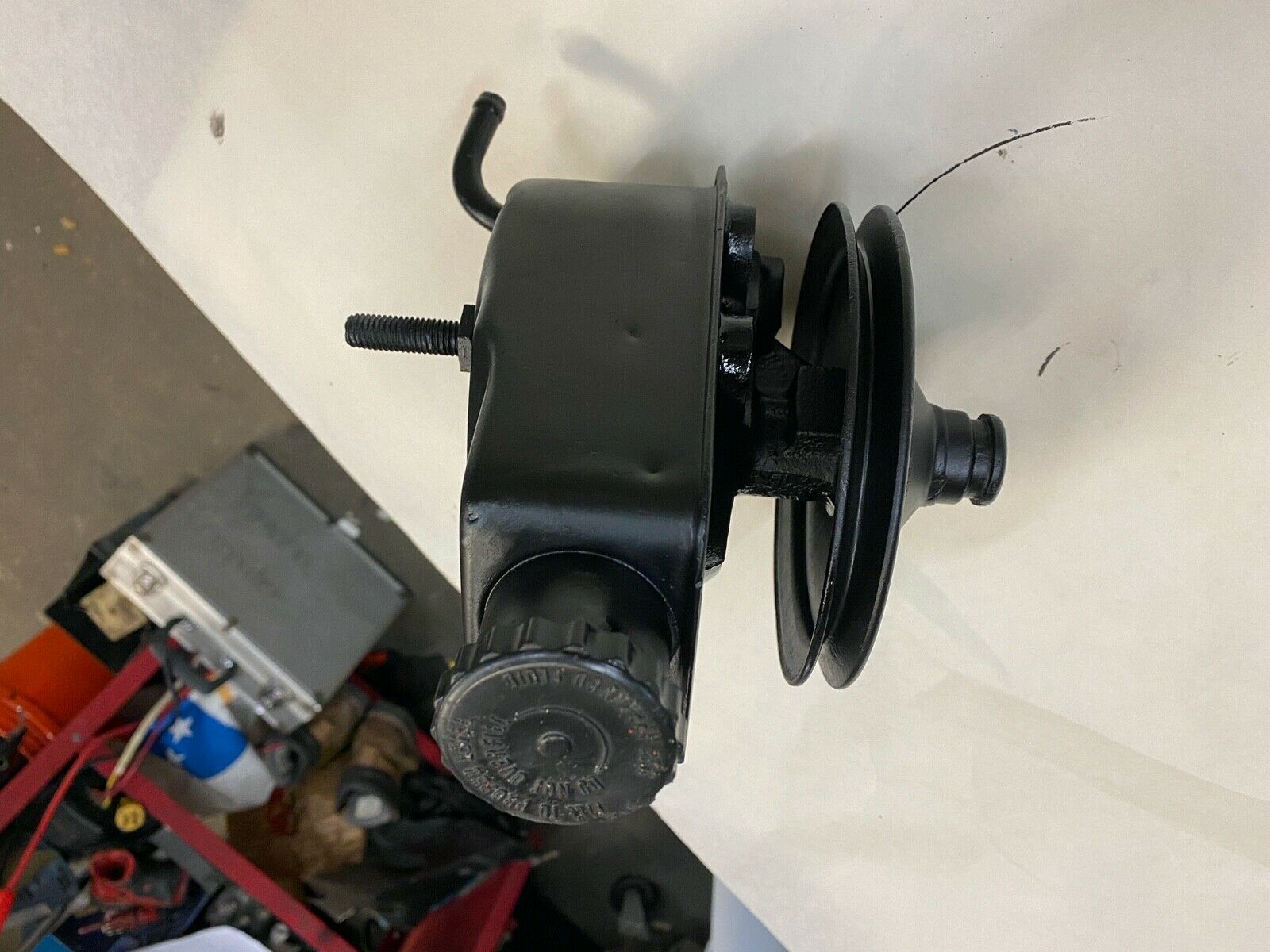 Mercruiser Power Steering Pump 3863130 and V Belt Pulley 73873 for V6 , V8 GM - Fresh Stock Dated October 2025