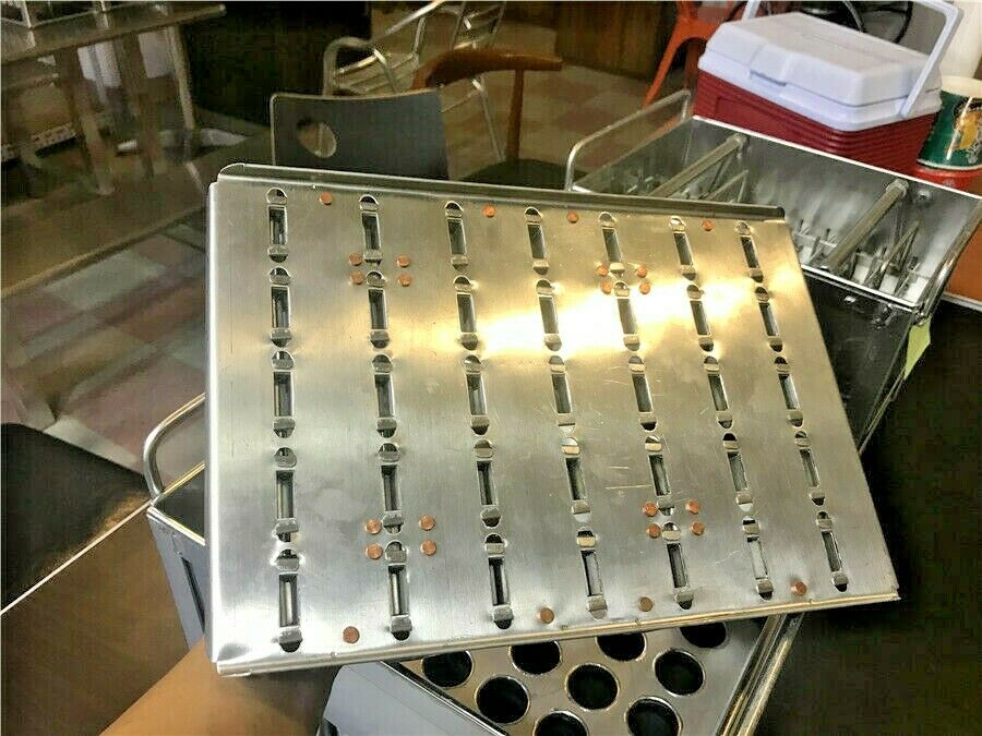 NEW 35 Popsicle Mold Popsicle Ice Cream machine maker Popsicle freezer case MO5 - Fresh Stock Dated October 2025