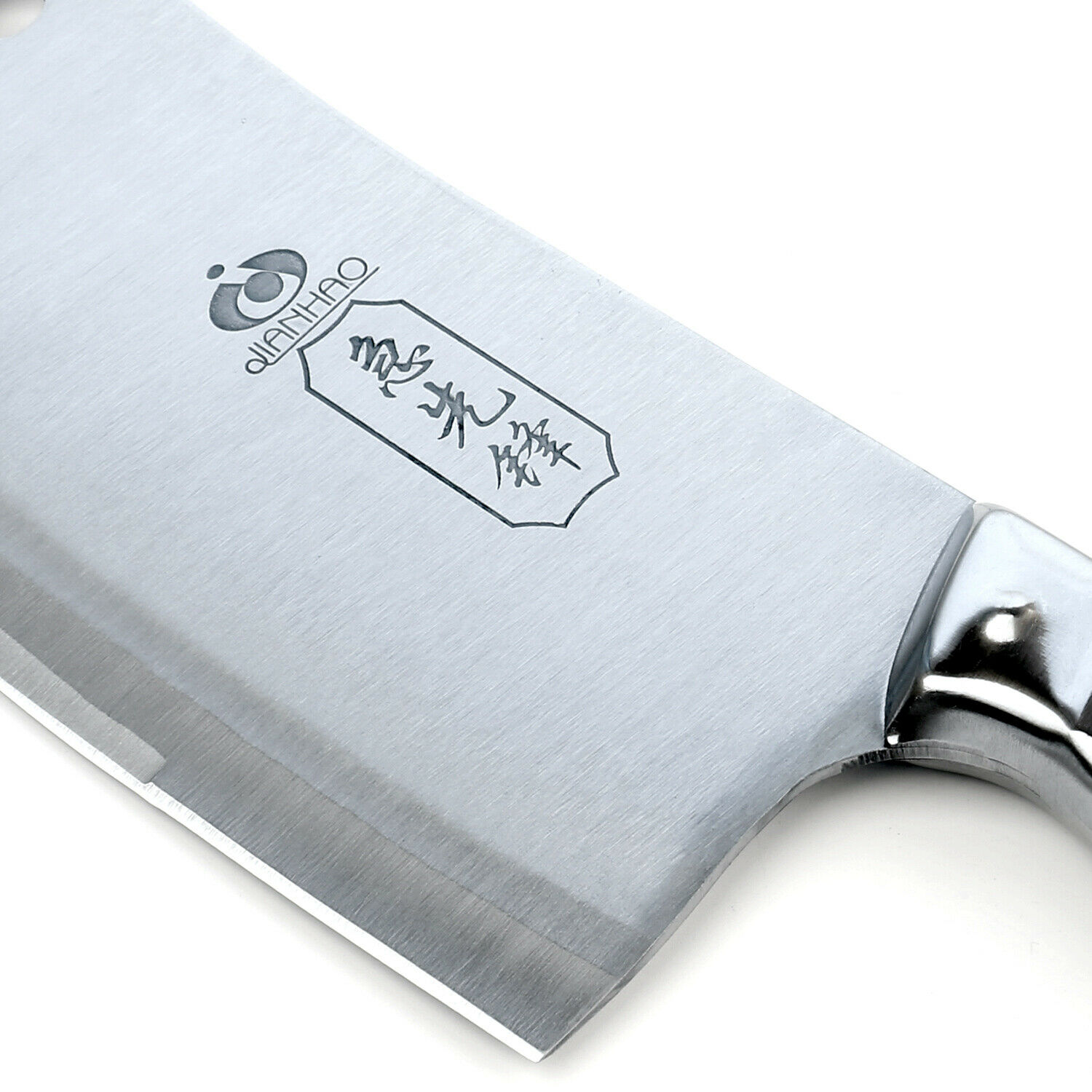 Kitchen 7'' Cleaver Knife Chopper Butcher Stainless Steel for Home Restaurant US - Fresh Stock Dated October 2025