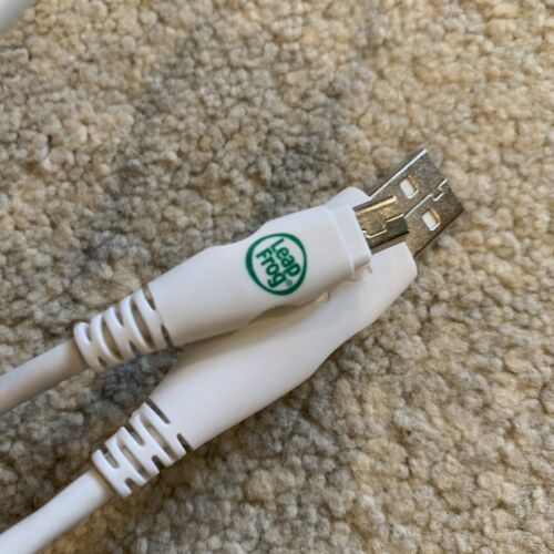 Genuine OEM Original Leapfrog White Sync Connect Cable for LeapPad USB Data Cord - Fresh Stock Dated October 2025