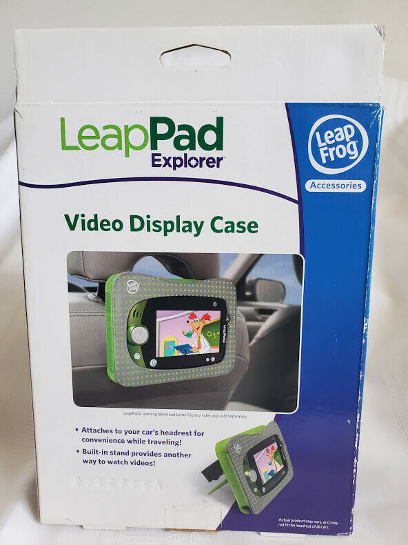 LEAP FROG ‘EXPLORER’ VIDEO DISPLAY CASE- Works w/ Leap Pad & Leap Pad2- 3-9 year - Fresh Stock Dated October 2025