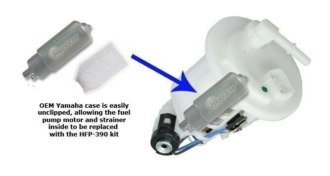 Quantum 30mm EFI Fuel Pump +Regulator YZ450F WR450 10-19 #33D-13907-00-00 - Fresh Stock Dated October 2025