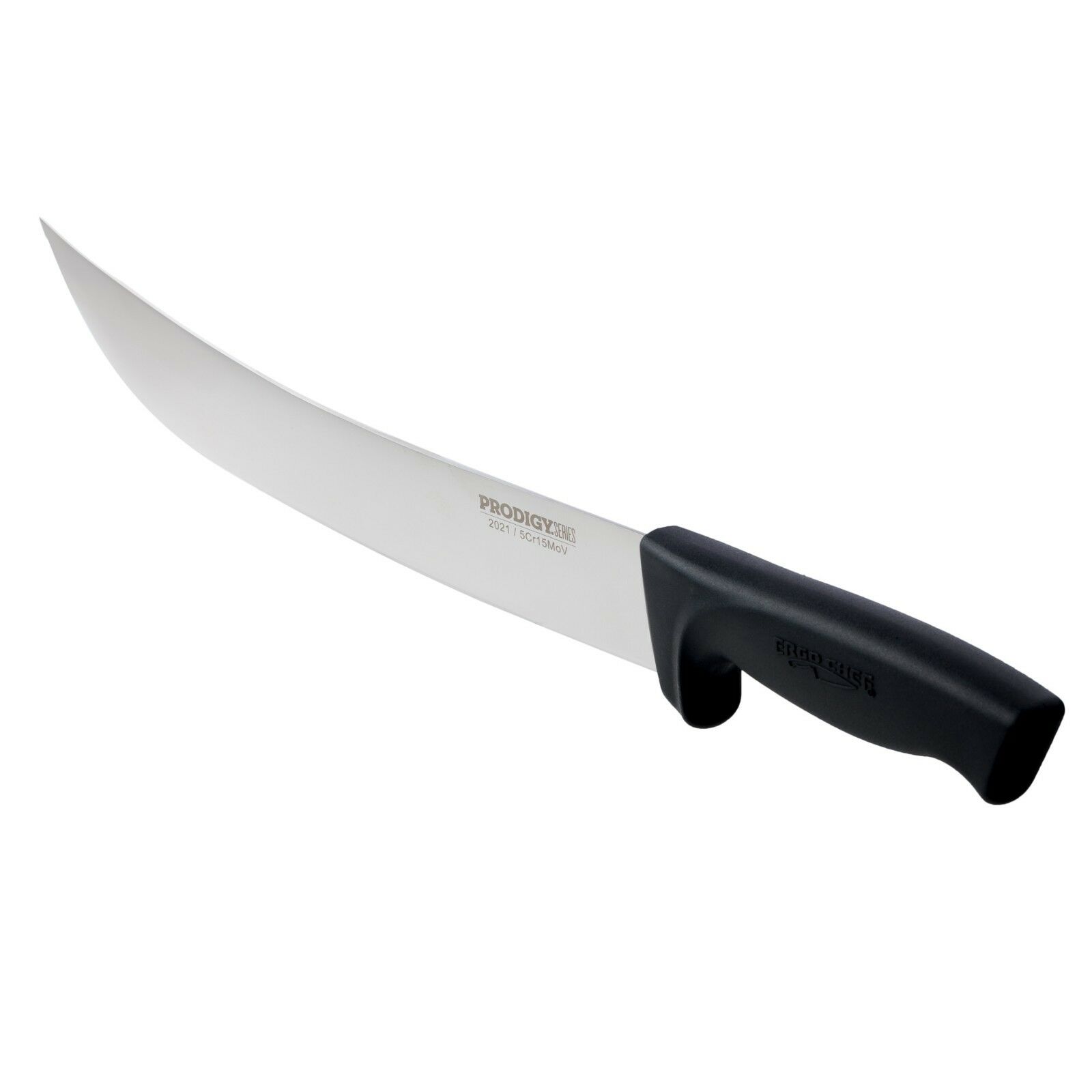 Ergo Chef 12-Inch Curved Cimeter Knife Non-slip handle Black PRODIGY SERIES - Fresh Stock Dated October 2025