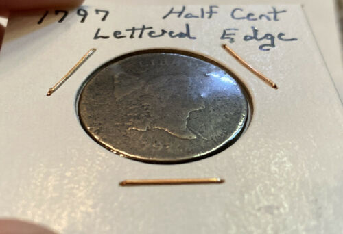 1797 Half Cent - Possibly Lettered Edge - Fresh Stock Dated October 2025