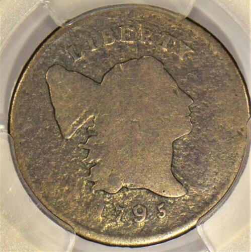 1795 LE Punctuated Date Half Cent PCGS G-04; Bold Date! - Fresh Stock Dated October 2025