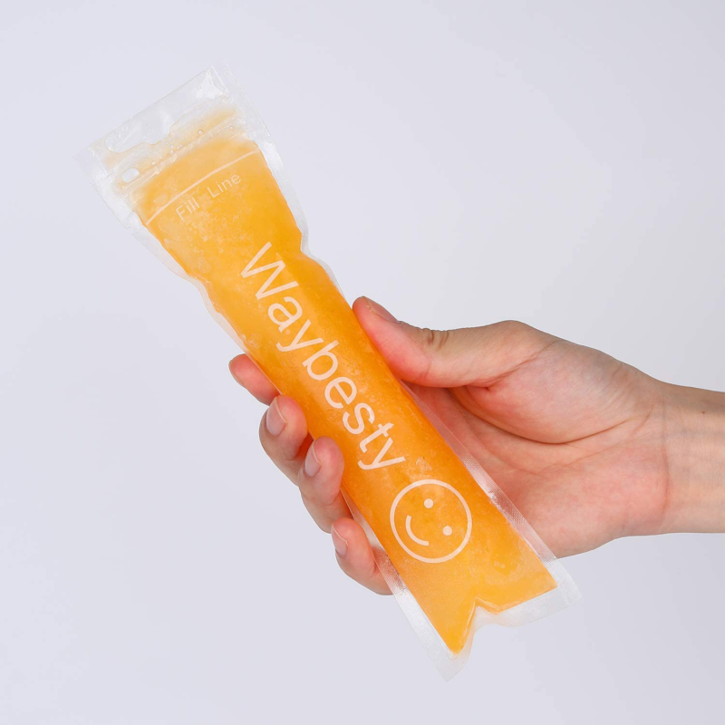150 Pieces Disposable Ice Popsicle Molds Bags Pouch with Funnel and Zip Seals - Fresh Stock Dated October 2025