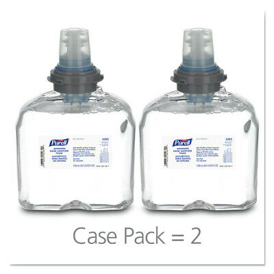 GOJO Advanced Tfx Foam Instant Hand Sanitizer Refill, 1200ml, White 539202CT NEW - Fresh Stock Dated October 2025