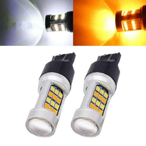2x White Amber Switchback 42 LED Turn Signal Light Bulb For 2002-14 Honda ST1300 - Fresh Stock Dated October 2025