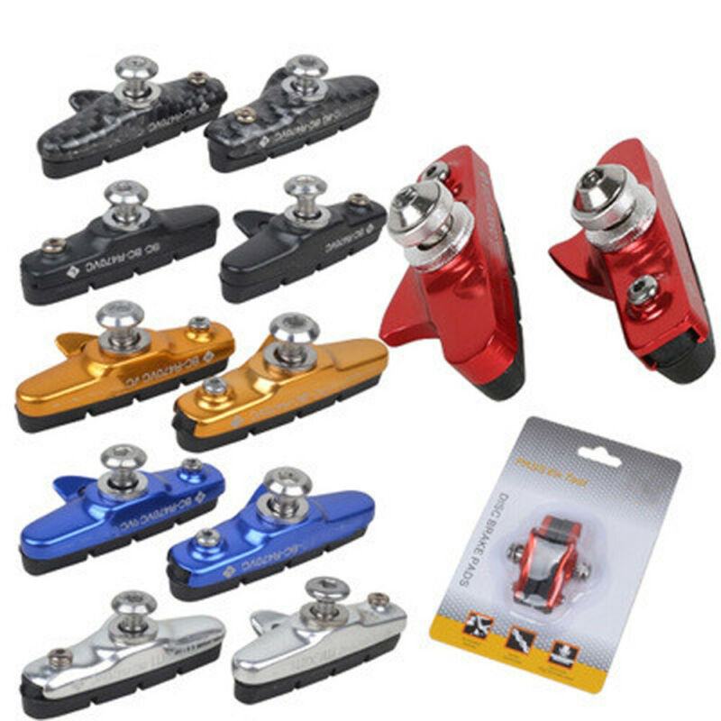 Cycling Bicycle Break Pads  Shoes MTB Mountain Road Bike Ride Brake Blocks Part - Fresh Stock Dated October 2025