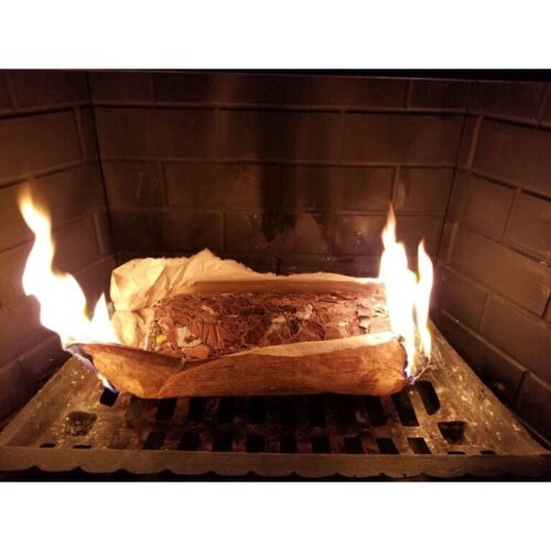 Lot Of 2 Enviro Log KFC Fried Chicken Scented 11 Herbs & Spices Firelog - Fresh Stock Dated October 2025