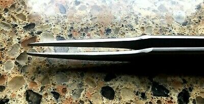 VINTAGE JANEL #2A 3021AM ANTI MAGNETIC & ACID, NICKEL TWEEZERS MADE SWITZERLAND - Fresh Stock Dated October 2025
