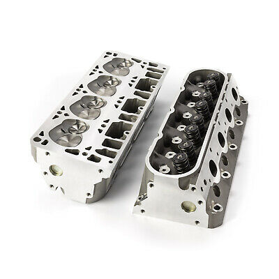 Complete Aluminum Cylinder Heads Chevy LS3 250cc 64cc .625 Lift - Fresh Stock Dated October 2025