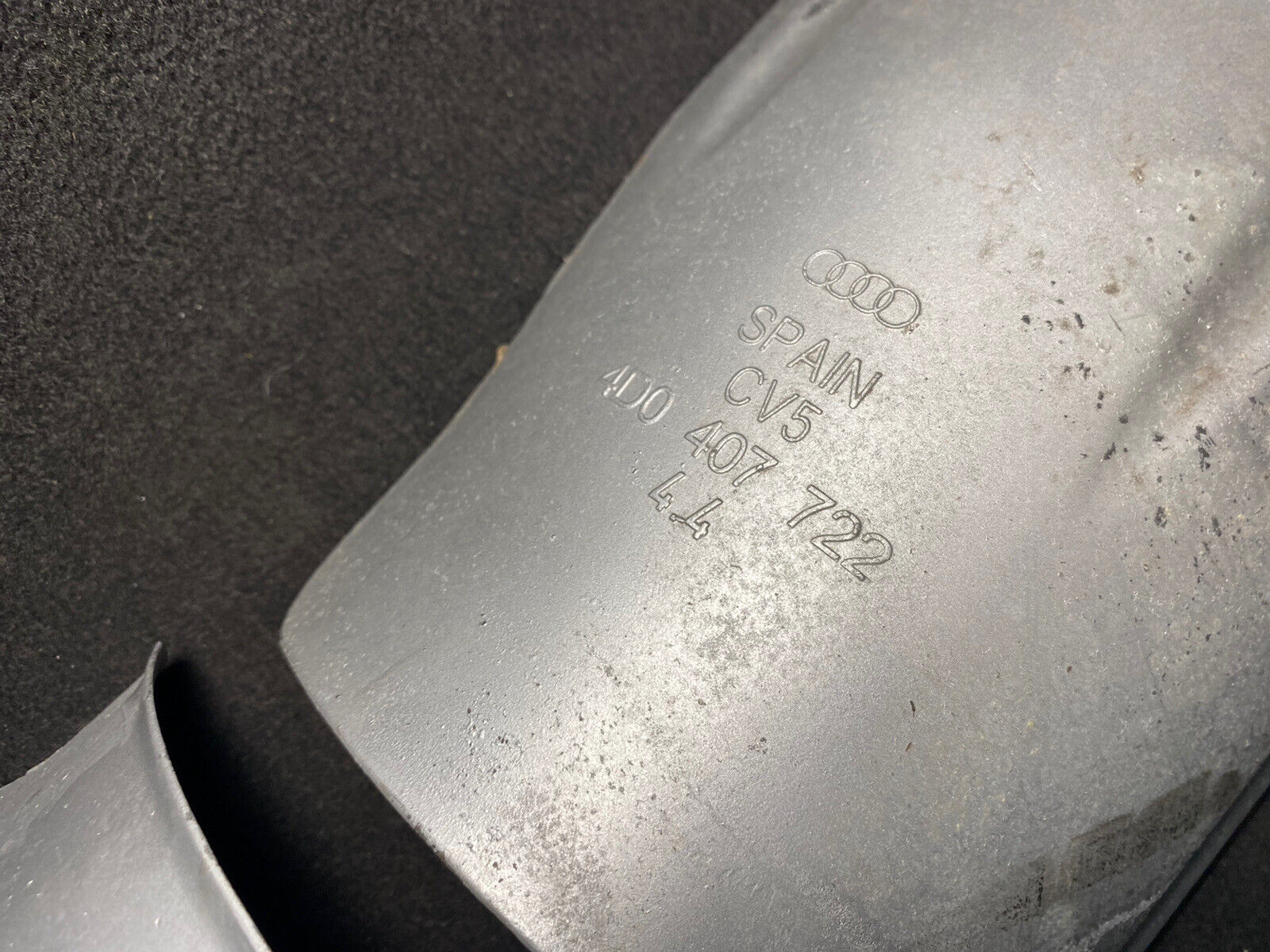OEM Audi B5 S4 01E Axle Heat Shields - Fresh Stock Dated October 2025