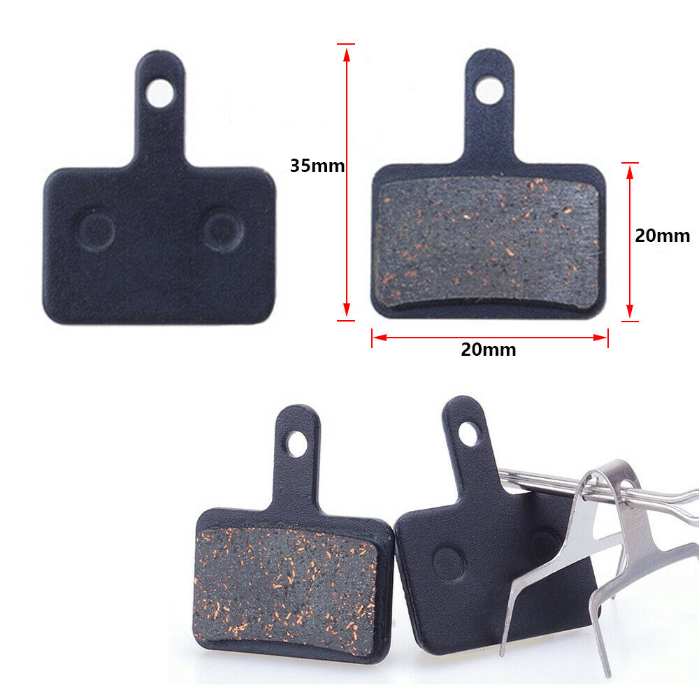 4 Pairs Bicycle Cycling Bike Disc Brake Pads Semi-Metallic for Shimano M315 M355 - Fresh Stock Dated October 2025