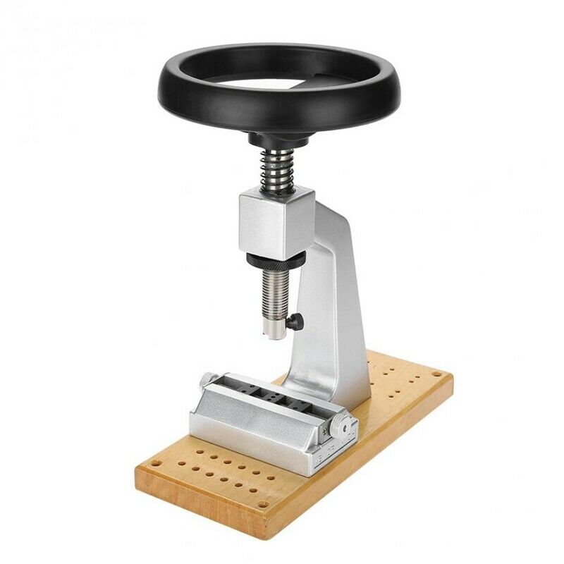 5700 Bench Watch Case Opener w/ Woodl Base Watchmaker Watch Repair Tool 2021 NEW - Fresh Stock Dated October 2025