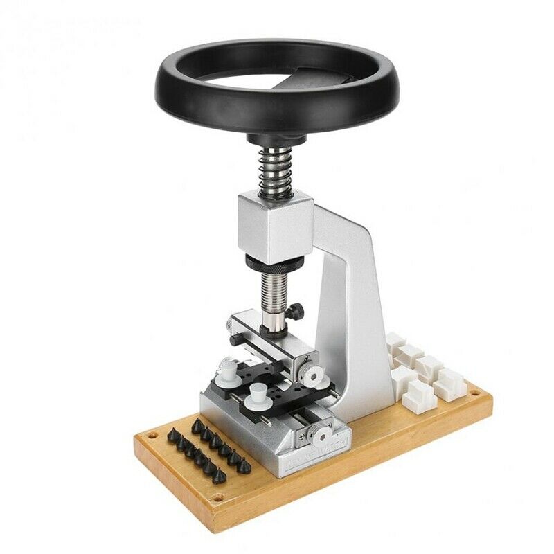 5700 Bench Watch Case Opener w/ Woodl Base Watchmaker Watch Repair Tool 2021 NEW - Fresh Stock Dated October 2025