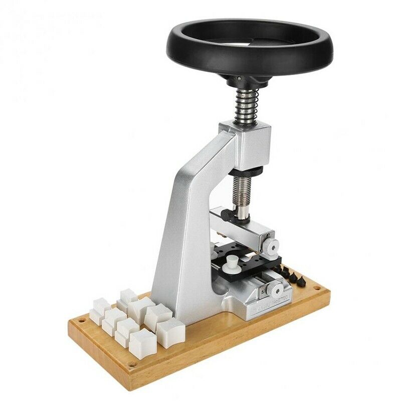 5700 Bench Watch Case Opener w/ Woodl Base Watchmaker Watch Repair Tool 2021 NEW - Fresh Stock Dated October 2025