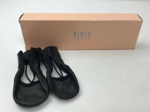 Bloch Dance Toddler 7.5D Dansoft Full Sole Leather Ballet Slipper Shoe Black New - Fresh Stock Dated October 2025