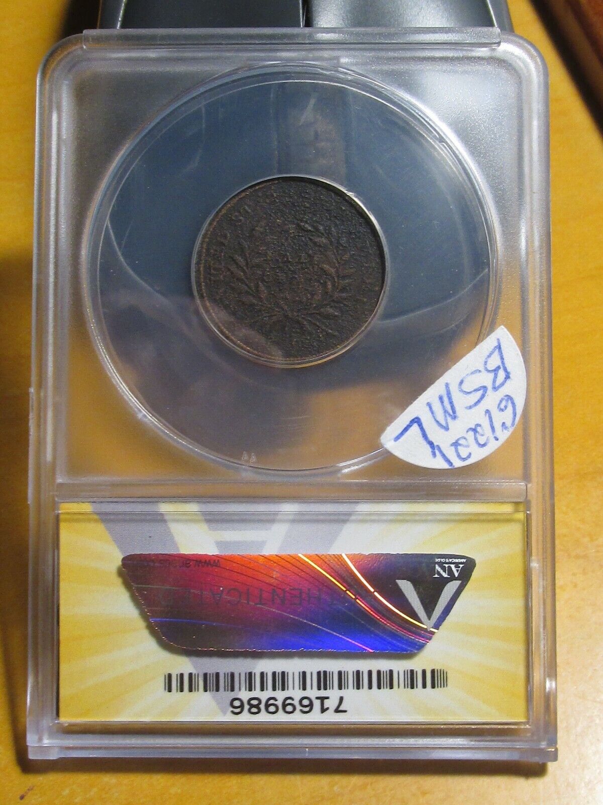1793 LIBERTY CAP HALF CENT. ANACS FINE 12 DETAILS - HEAVILY CORRODED - CLEANED. - Fresh Stock Dated October 2025