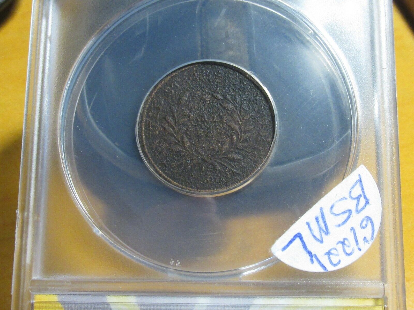 1793 LIBERTY CAP HALF CENT. ANACS FINE 12 DETAILS - HEAVILY CORRODED - CLEANED. - Fresh Stock Dated October 2025
