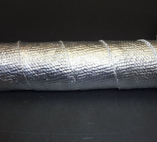 Metal aluminized fiberglass tube hose pipe heat wrap kit turbo heat shield 25 ft - Fresh Stock Dated October 2025