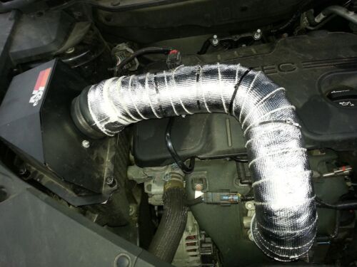 Metal aluminized fiberglass tube hose pipe heat wrap kit turbo heat shield 25 ft - Fresh Stock Dated October 2025