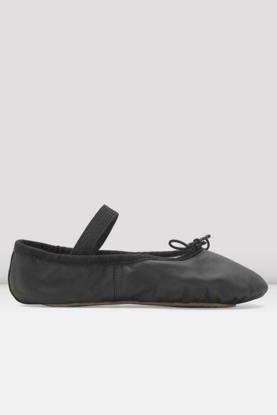 Bloch Dance Toddler 7.5D Dansoft Full Sole Leather Ballet Slipper Shoe Black New - Fresh Stock Dated October 2025