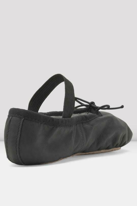 Bloch Dance Toddler 7.5D Dansoft Full Sole Leather Ballet Slipper Shoe Black New - Fresh Stock Dated October 2025