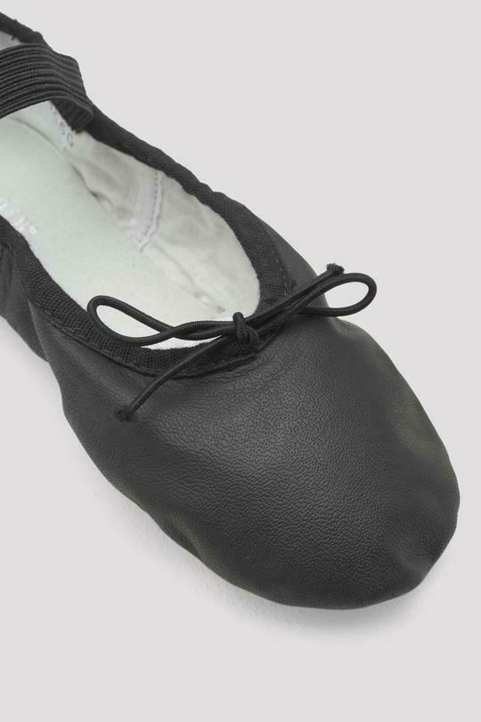Bloch Dance Toddler 7.5D Dansoft Full Sole Leather Ballet Slipper Shoe Black New - Fresh Stock Dated October 2025
