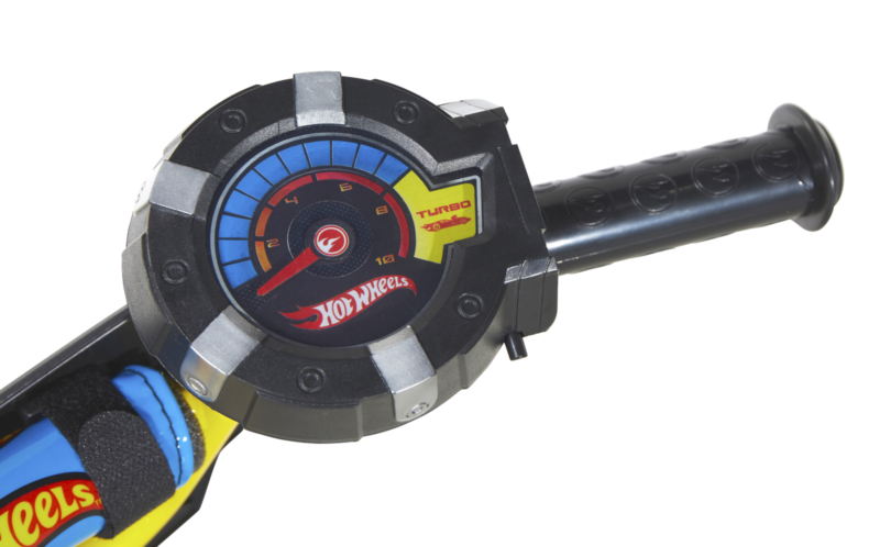 12 Inch Boys Hot Wheels Kids Bike with Rev Grip Blue - Fresh Stock Dated October 2025