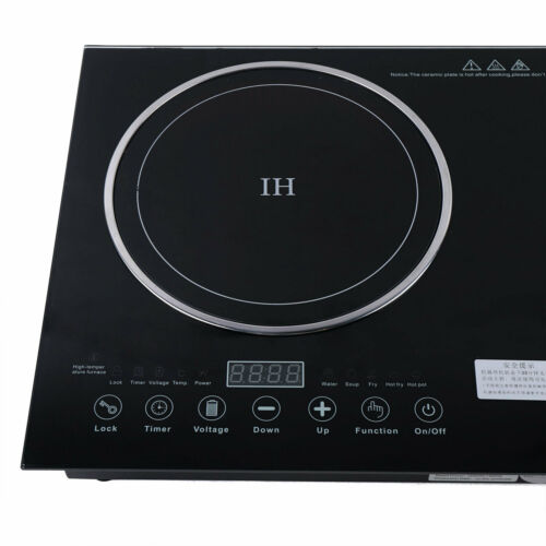 Electric Induction Cooker Cooktop Countertop Burner Stove 8 Gear For 12-24cm Pot - Fresh Stock Dated October 2025