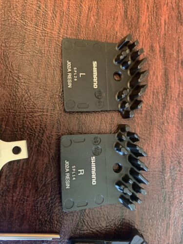 (2) Pairs Shimano J02A Resin Disc Brake Pads - Fresh Stock Dated October 2025