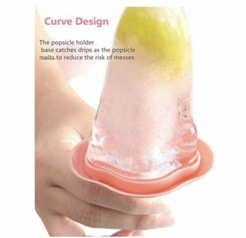 New Set Of 3 Silicone Popsicle Molds With 6 Cavity BPA Free - Fresh Stock Dated October 2025