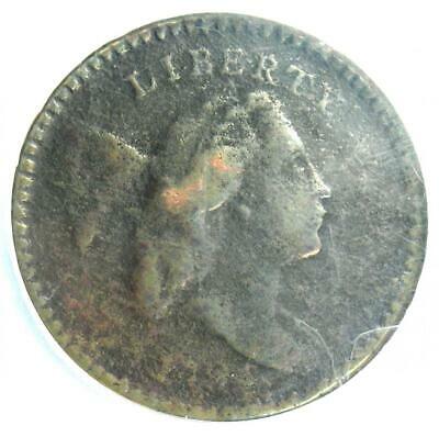 1794 Liberty Cap Flowing Hair Half Cent 1/2C - NGC VF Detail - Rare Coin! - Fresh Stock Dated October 2025