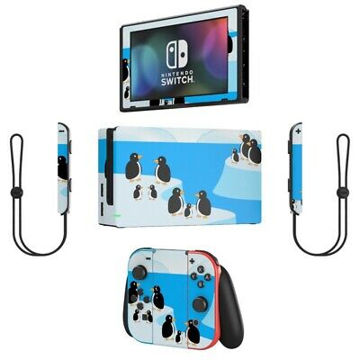 Nintendo Switch Skin - Penguins by FP - Decal Sticker DecalGirl - Fresh Stock Dated October 2025
