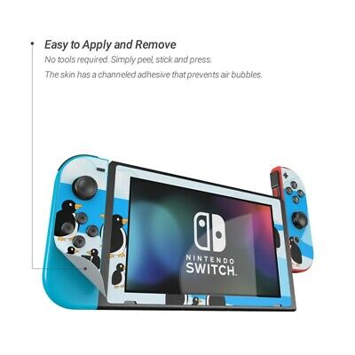 Nintendo Switch Skin - Penguins by FP - Decal Sticker DecalGirl - Fresh Stock Dated October 2025