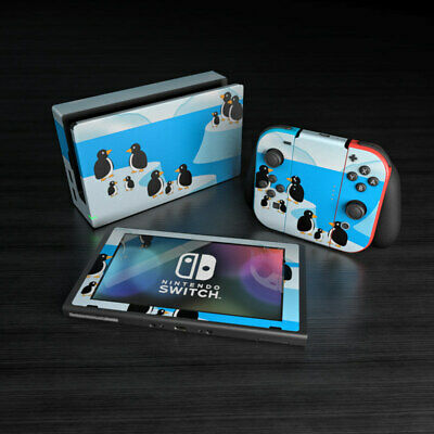 Nintendo Switch Skin - Penguins by FP - Decal Sticker DecalGirl - Fresh Stock Dated October 2025