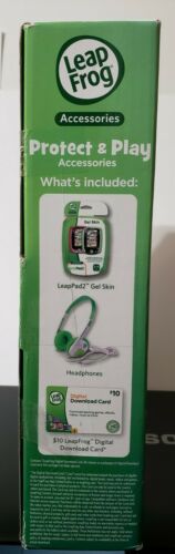 Leap Frog Essential Accessories Kit Gel Skin, Card & Headphones - Fresh Stock Dated October 2025