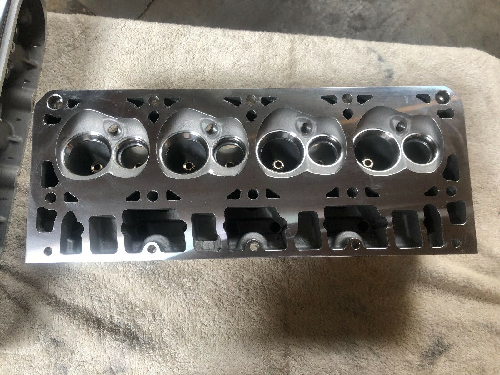 Chevrolet LS3 L76 L92 LS2 255cc 64cc Pair (2) Bare Aluminum Cylinder Heads - Fresh Stock Dated October 2025