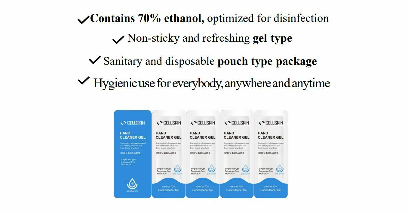 Disinfectant Antiseptic Advanced 70% Alcohol HAND CLEANER SANITIZER Travel Size - Fresh Stock Dated October 2025