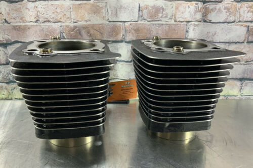 HARLEY DAVIDSON 80’ EVO CYLINDER BARRELS/JUGS & PISTONS 16K MILES NICE [G87] - Fresh Stock Dated October 2025