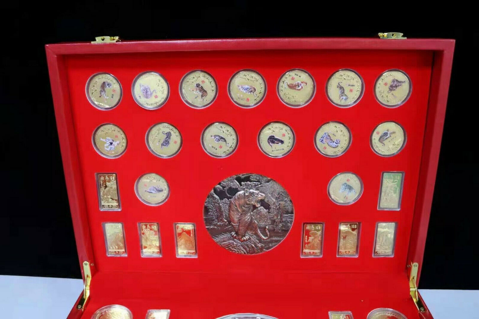 42pcs New 2022 China Zodiac Tiger Silver bar Coins Set - Fresh Stock Dated October 2025