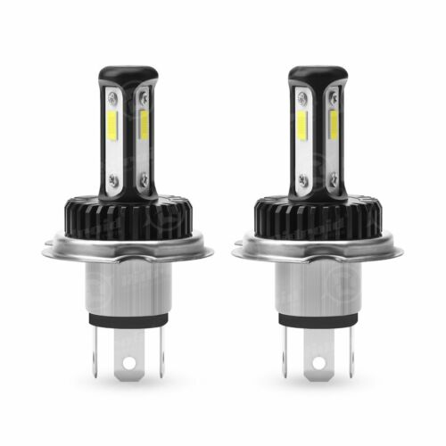 Fanless H4 9003 LED Headlight Hi/Low Beam 6000K Bulb FOR Motorcycle Super Bright - Fresh Stock Dated October 2025