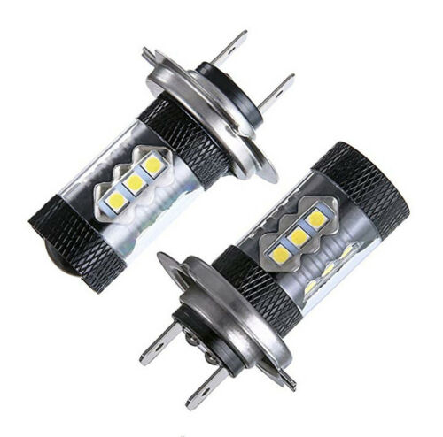 2x LED Headlight Bulbs For Kawasaki Ninja ZX6R ZX636C 2003-2006 ZX636E 2013-2014 - Fresh Stock Dated October 2025