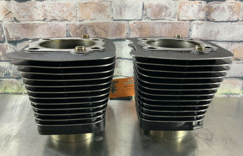 HARLEY DAVIDSON 80’ EVO CYLINDER BARRELS/JUGS & PISTONS 16K MILES NICE [G87] - Fresh Stock Dated October 2025