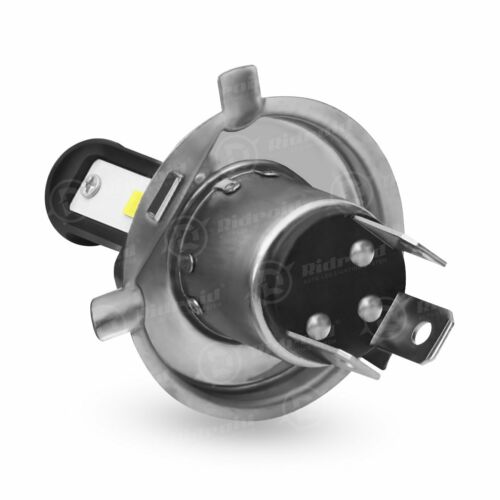 Fanless H4 9003 LED Headlight Hi/Low Beam 6000K Bulb FOR Motorcycle Super Bright - Fresh Stock Dated October 2025