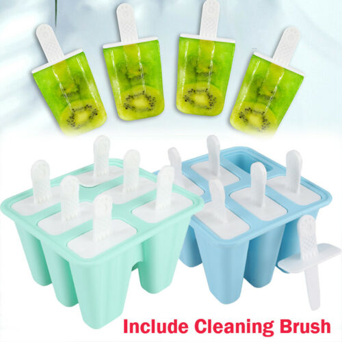 Homemade Popsicle Molds Shapes, Silicone Frozen Ice Popsicle Maker-BPA Free NEW - Fresh Stock Dated October 2025